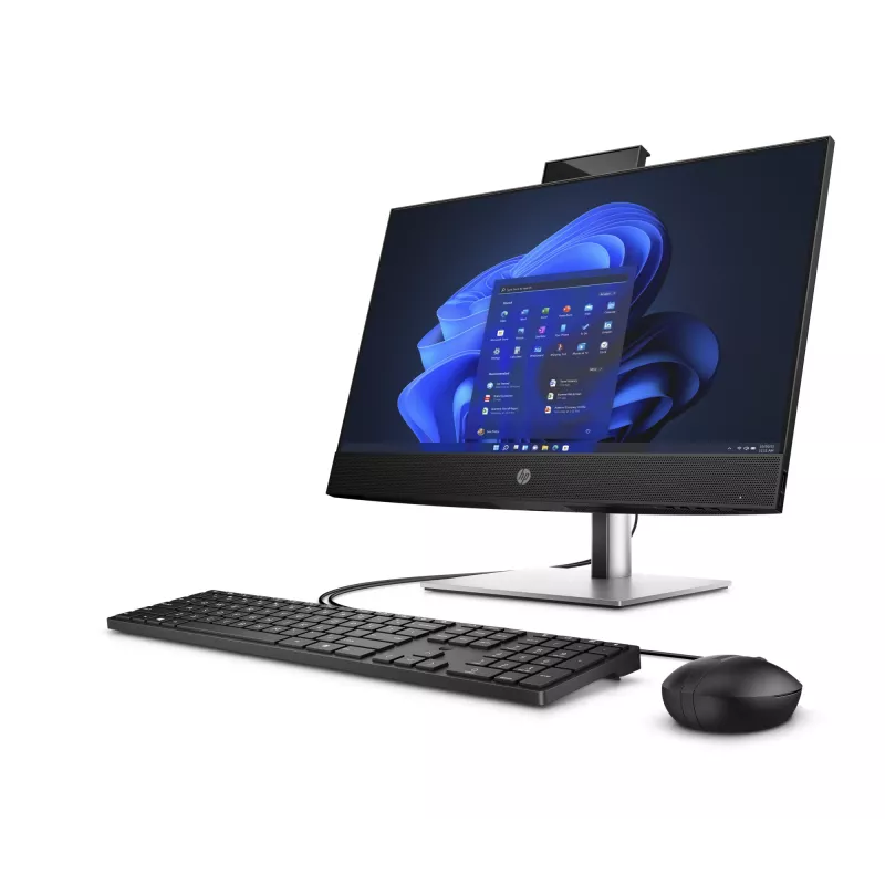 HP ProOne 440 G9 All-in-One PC, Intel Core i5-13500T, 23.8 inch Full HD, 16 GB DDR4, 512 GB SSD, Windows 11 Pro, Wi-Fi 6E, Juoda/Sidabrinė