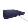 LOGITECH Rugged Combo 3 Classic Blue Deutsch – tvirtas dėklas su klaviatūra iPad