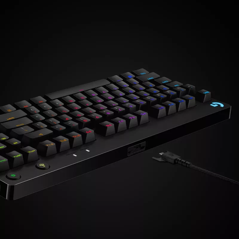 LOGITECH G Pro mechaninė žaidimų klaviatūra juoda QWERTY US/Int