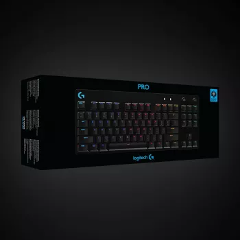 LOGITECH G PRO mechaninė žaidimų klaviatūra, juoda, Qwertzu Vokietija