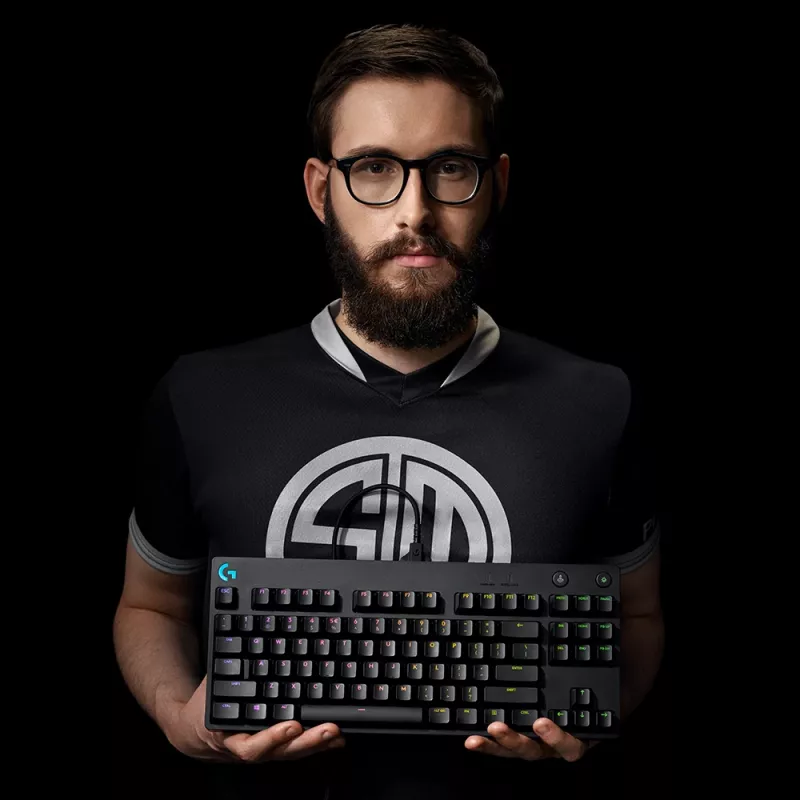 LOGITECH G PRO mechaninė žaidimų klaviatūra, juoda, Qwertzu Vokietija