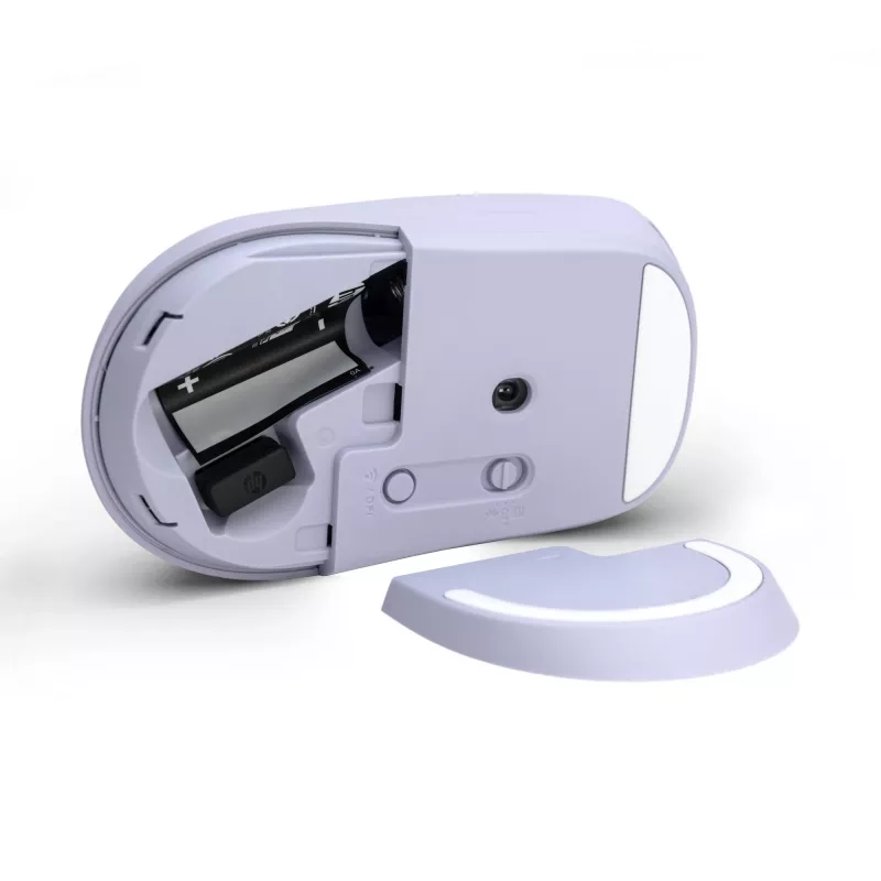 HP 400 Tylus Violetinis belaidė pelė, ambidekstrinė, RF belaidis + Bluetooth, 6000 DPI, violetinė