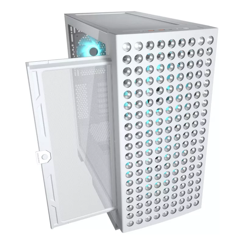 COUGAR Airface ECO ARGB Baltas Midi Tower korpusas