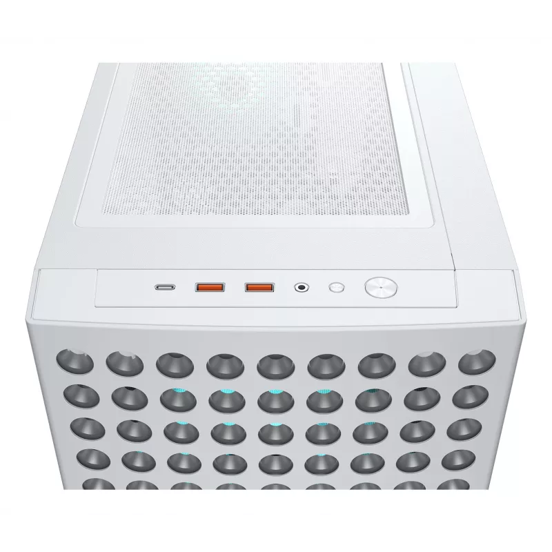 COUGAR Airface ECO ARGB Baltas Midi Tower korpusas