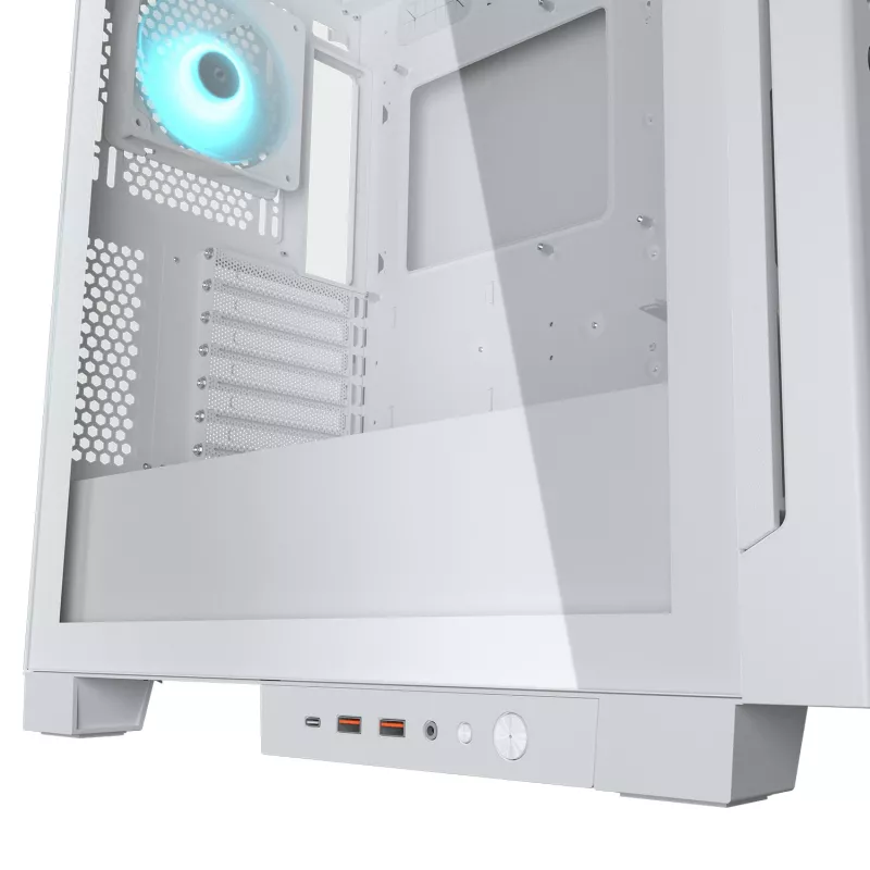 COUGAR Airface ECO ARGB Baltas Midi Tower korpusas