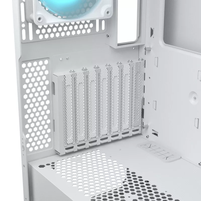 COUGAR Airface ECO ARGB Baltas Midi Tower korpusas