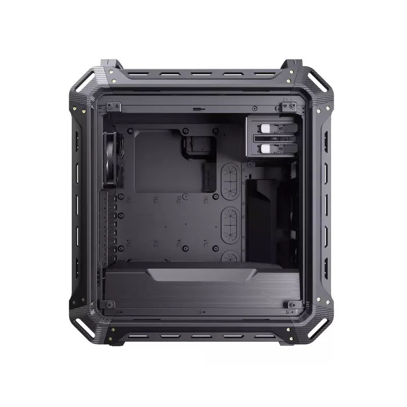 Full Tower COUGAR Gaming Panzer Max-G Juoda 120 140 mm ventiliatoriai