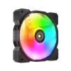 COUGAR MHP 120 ARGB, juodas (3 vienetų rinkinys) – 120 mm ventiliatorius radiatoriui ir korpusui