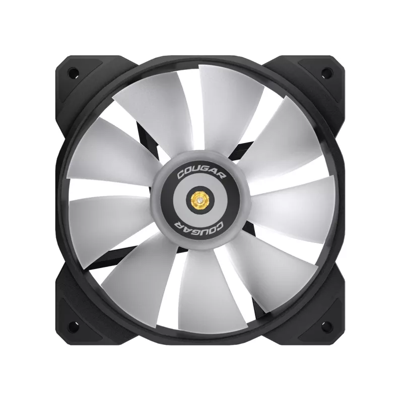 COUGAR MHP 120 ARGB, juodas (3 vienetų rinkinys) – 120 mm ventiliatorius radiatoriui ir korpusui