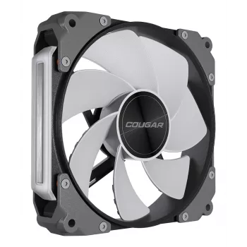 COUGAR Apolar 120 ARGB Reverse Blade ventiliatorius kompiuterio korpusui CF-ARB12HB-RGB, 120 x 120 x 28 mm, 37,1 dB, juodas