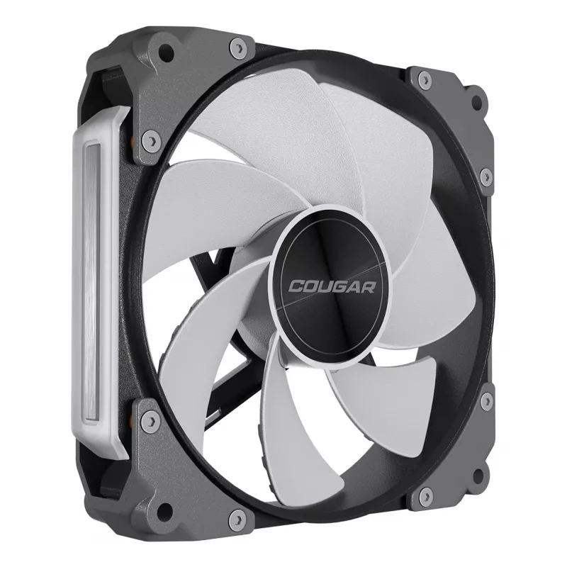 COUGAR Apolar 120 ARGB Reverse Blade ventiliatorius kompiuterio korpusui CF-ARB12HB-RGB, 120 x 120 x 28 mm, 37,1 dB, juodas