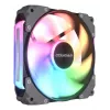 COUGAR Apolar 120 ARGB Reverse Blade ventiliatorius kompiuterio korpusui CF-ARB12HB-RGB, 120 x 120 x 28 mm, 37,1 dB, juodas