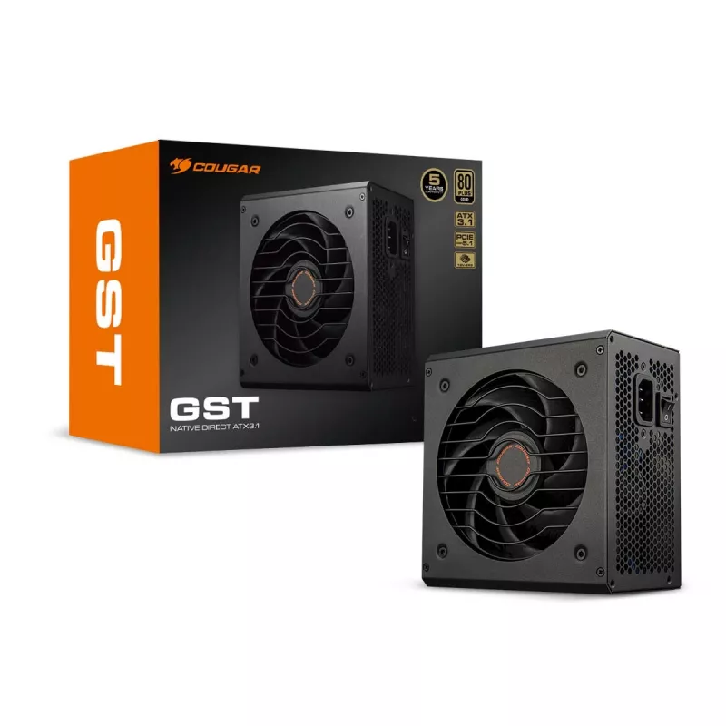 COUGAR GST 750W ATX3.1 / 80 Plus Gold maitinimo blokas