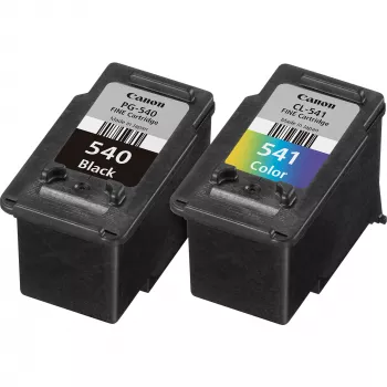 Rašalo kasetė Canon PG-540/CL-541 juoda, žydra, rausvai raudona, geltona