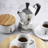 Moka puodas BIALETTI Moka Express aliuminis 2 puodeliams (100 ml) juodas