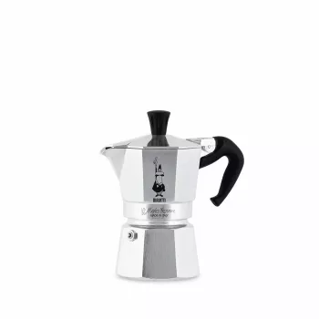 Moka puodas BIALETTI Moka Express aliuminis 2 puodeliams (100 ml) juodas