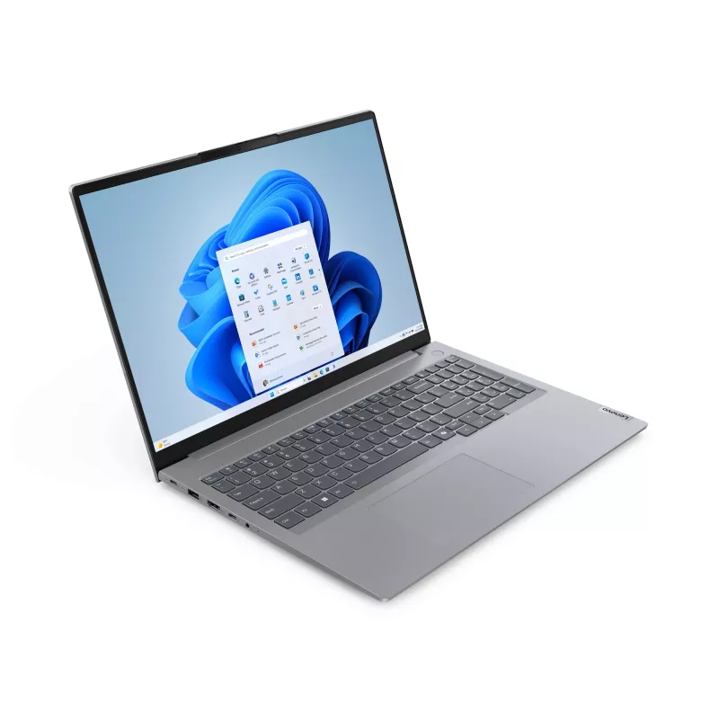 Nešiojamas kompiuteris Lenovo ThinkBook 16 G7 ARP AMD Ryzen™ 7 7735HS 40,6 cm (16 colių) WUXGA 32 GB DDR5-SDRAM 1 TB SSD Wi-Fi 6E (802.11ax) Windows 11 Pro Vokiška pilka