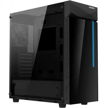 PC korpusas GIGABYTE C200 Midi Tower juodas