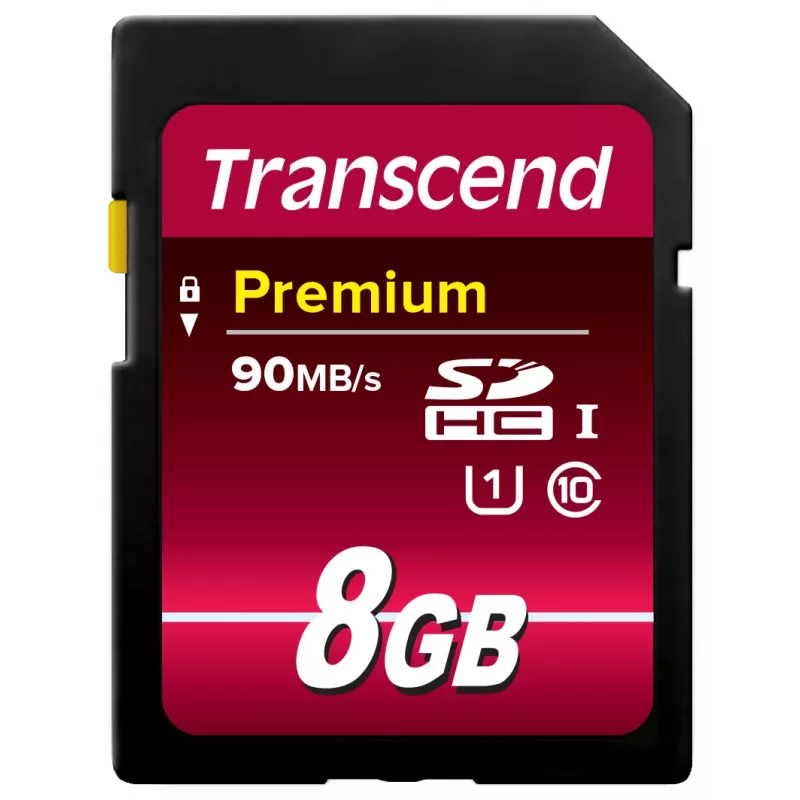 Flash atmintis Transcend 8GB SDHC Class 10 UHS-I TS8GSDU1