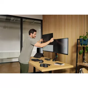 Kensington 2 krypčių nuimamas privatumo ekrano filtras 24 colių monitoriams 16:10