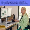 HP 920 ergonominė belaidė pelė, dešinei rankai, vertikali konstrukcija, Bluetooth + USB Type-A, 4000 DPI, juoda