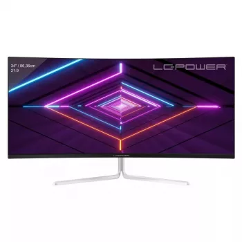 Monitorius LC-Power LC-M34-UWQHD-100-C-V3 34 colių UltraWide Quad HD LCD 3440x1440