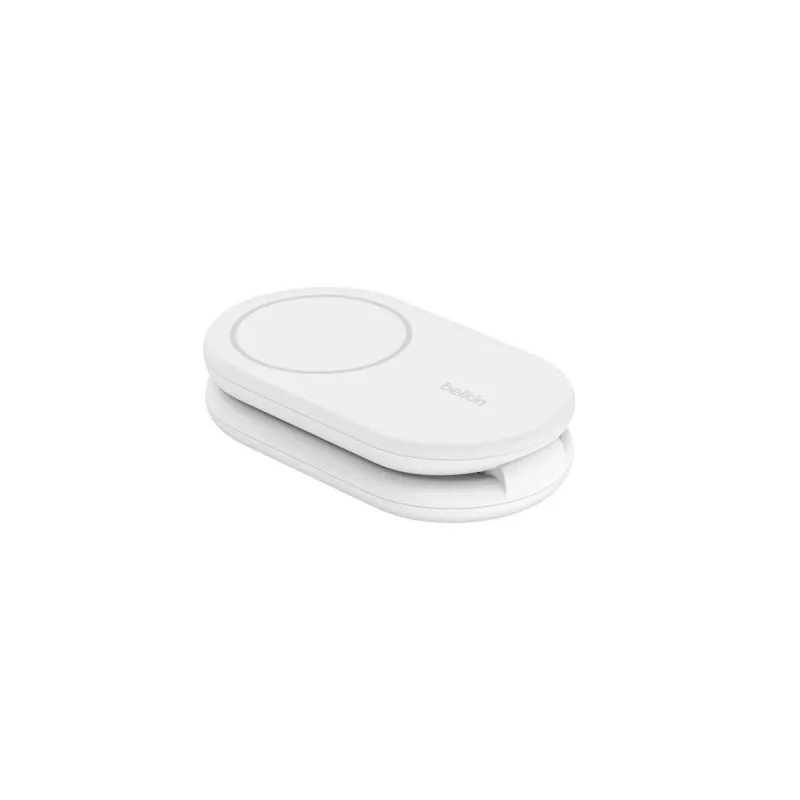 BELKIN BoostCharge Qi2 15W Magnetinis 2 viename Stovas - Baltas