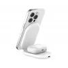 BELKIN BoostCharge Qi2 15W Magnetinis 2 viename Stovas - Baltas