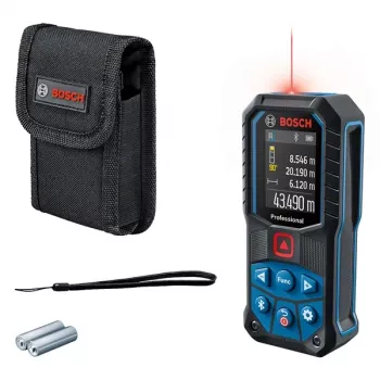 Lazerinis atstumo matuoklis Bosch GLM 50-27 C PROFESSIONAL juodas, mėlynas 50 m