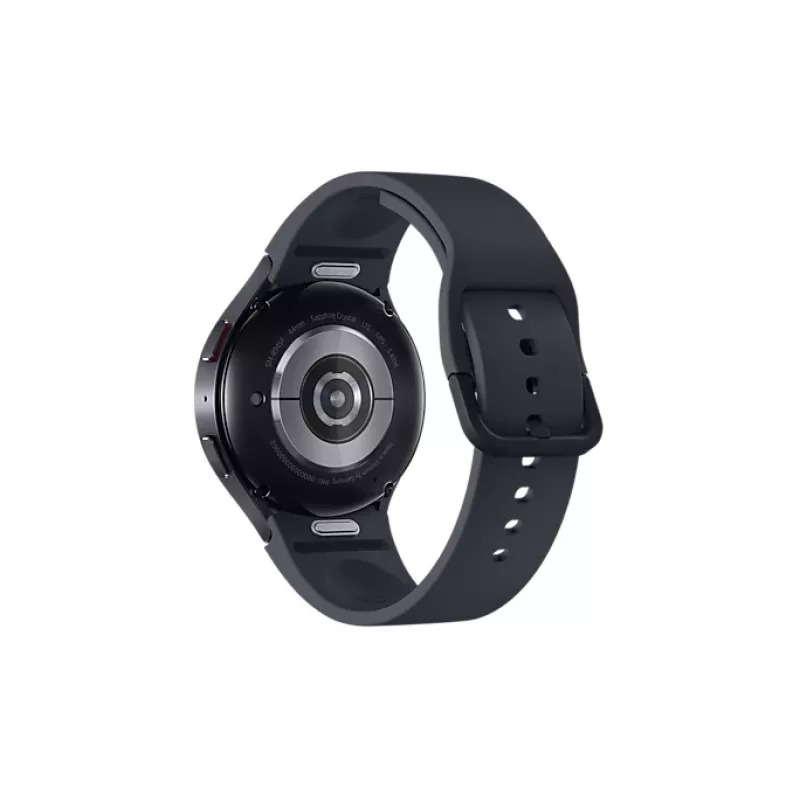 Samsung Galaxy Watch6 SM-R945FZKADBT 3,81 cm (1,5 colio) OLED 44 mm Skaitmeninis 480 x 480 pikselių Liečiamas ekranas 4G Graphite Wi-Fi GPS (palydovas)