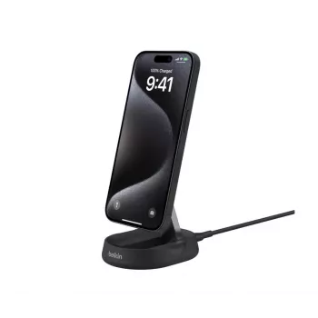 BELKIN Wireless Charging Stand - Boostcharge Pro - Qi2 15W - Juoda