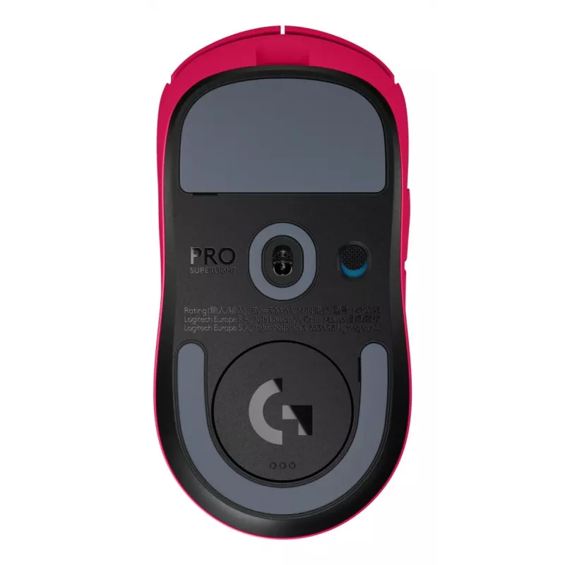 LOGITECH G Pro X Superlight 2 Lightspeed žaidimų pelė, magenta, 2.4 GHz