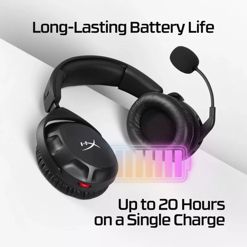 Belaidės ausinės žaidimams HyperX Cloud Stinger 2 Wireless