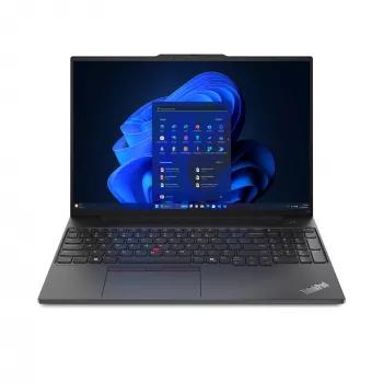Nešiojamas kompiuteris Lenovo ThinkPad E16 Intel Core Ultra 5 125U 40.6 cm (16 colių) WUXGA 16 GB DDR5-SDRAM 512 GB SSD Wi-Fi 6E (802.11ax) Windows 11 Pro Juoda