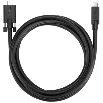 Targus ACC1122GLX USB-C laidas USB 3.2 Gen 1 (3.1 Gen 1) 1,8 m juodas