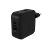 TARGUS HyperJuice 70W USB-C GaN kelioninis įkroviklis (3C+1A) - juodas