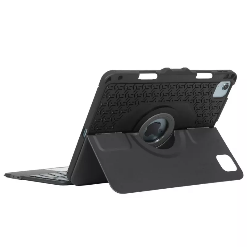 Targus VersaVu QWERTZ Vokiškas Juodas Bluetooth Dėklas su Klaviatūra iPad