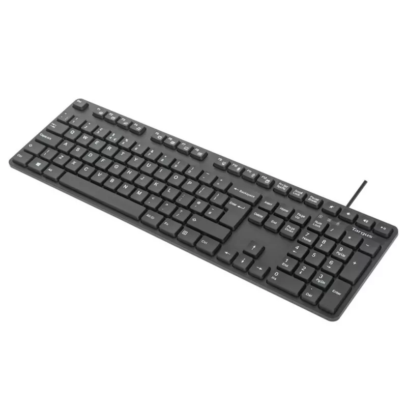 Targus AKM622ES klaviatūra su pele, universali USB, QWERTY, ispaniška, juoda