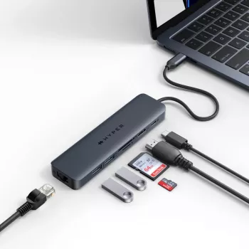Targus HD4003GL USB-C stotelė / prievadų replikatorius, mėlyna