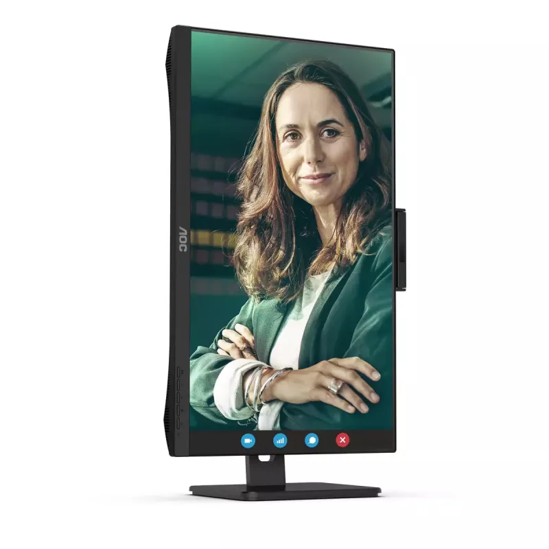AOC Q27P3CW monitorius 68,6 cm (27 colių) 2560 x 1440 pikselių Quad HD LED juodas