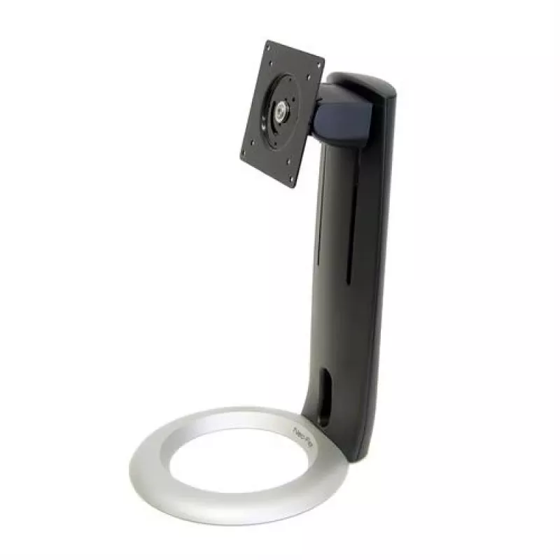 Ergotron Neo-Flex LCD monitoriaus stovas su aukščio keitimu 33-310-060, ekranams iki 24 colių, iki 7,2 kg, 13 cm aukščio reguliavimas, kampas nuo -30 iki 30 laipsnių, VESA 75x75/100x100, juoda/sidabrinė