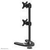 Neomounts FPMA-D700DDV Dviejų monitorų laikiklis 10-27 colių, Ant stalo/Per angą, 6 kg, 100 x 100 mm, Juodas