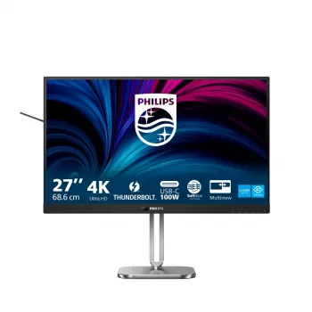 Philips 6000 serijos 27B2U6903/00 monitorius 68,6 cm (27 colių) 3840 x 2160 pikselių 4K Ultra HD LED antracitinis