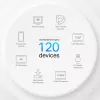 TP-Link Deco X1500 belaidis maršrutizatorius AX1500 Wi-Fi 6 tinklo sistema, 3 vnt., baltas