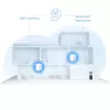 TP-Link Deco X1500 belaidis maršrutizatorius AX1500 Wi-Fi 6 tinklo sistema, 3 vnt., baltas