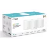 TP-Link Deco X1500 belaidis maršrutizatorius AX1500 Wi-Fi 6 tinklo sistema, 3 vnt., baltas