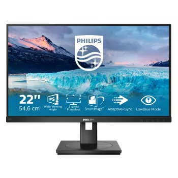 Philips S Line 222S1AE/00 monitorius 54,6 cm (21,5 colio) 1920 x 1080 pikselių Full HD LCD juodas