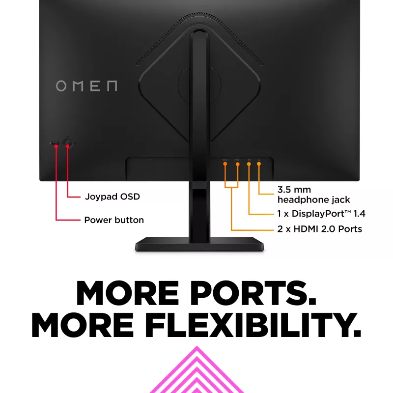 OMEN by HP 27 colių FHD 165 Hz žaidimų monitorius – OMEN 27