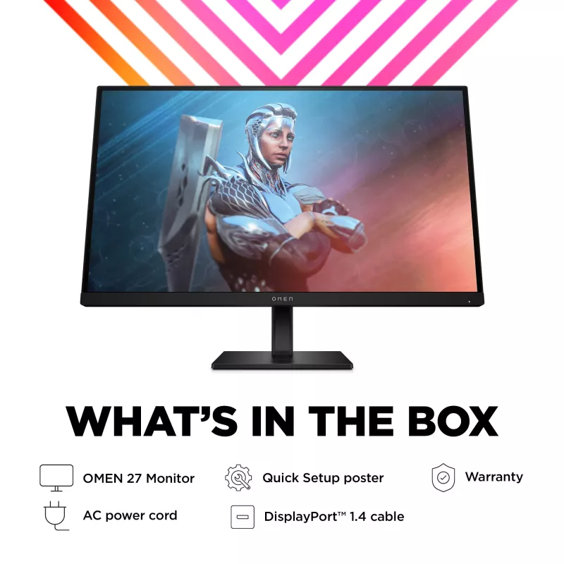 OMEN by HP 27 colių FHD 165 Hz žaidimų monitorius – OMEN 27