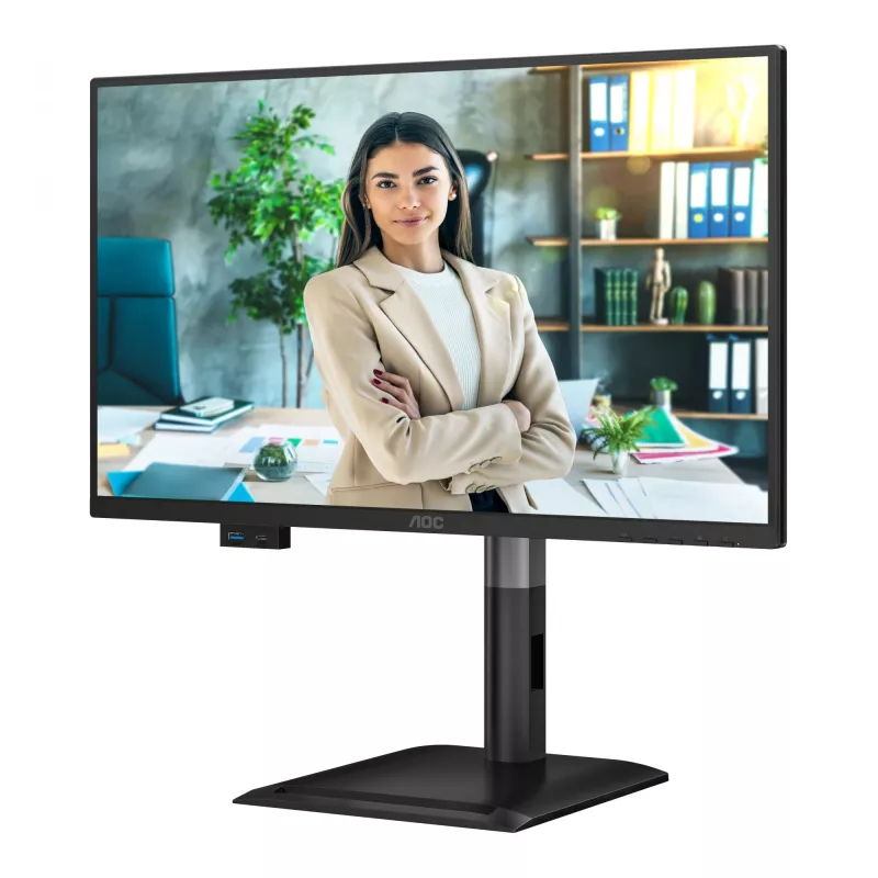 AOC 24P4U kompiuterio monitorius 60,5 cm (23,8 col.) 1920 x 1080 pikselių Full HD juodas